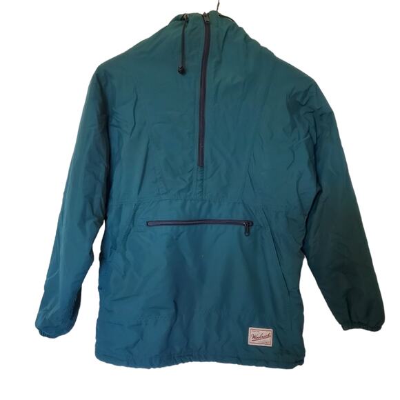 Woolrich Vintage Half Zip Filled Anorak (S) - Picture 1 of 6